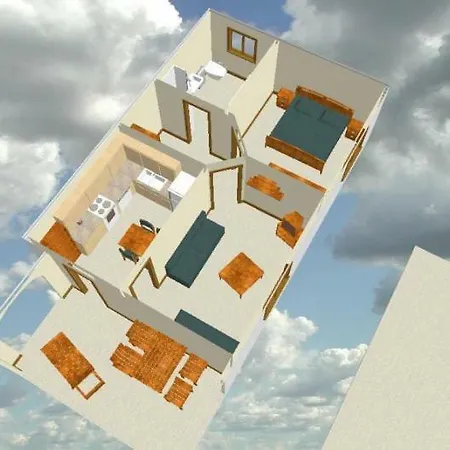 Villa Adriana Luxury Seashore Apartments 트로기르